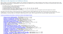 Desktop Screenshot of codelibrary.signature.net